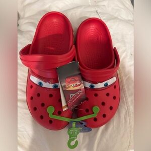 Lightening McQueen Crocs NEW